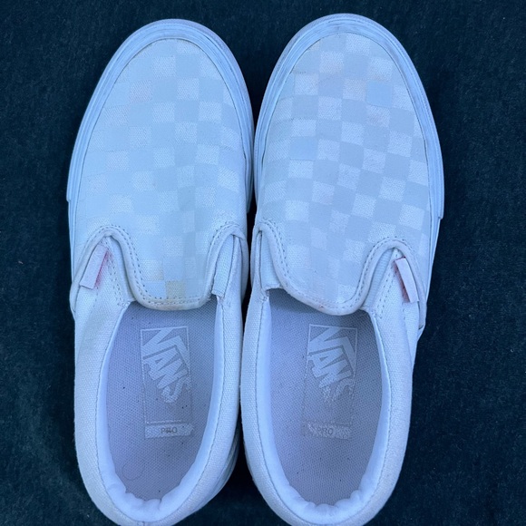 White checked vans - Picture 1 of 2